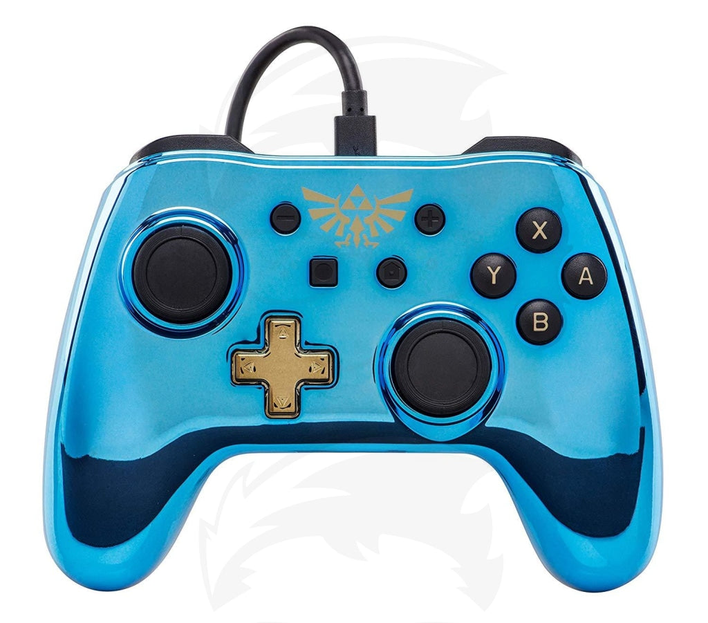 Wired Controller Chrome Zelda - Switch Wired Controller Chrome Zelda - Switch